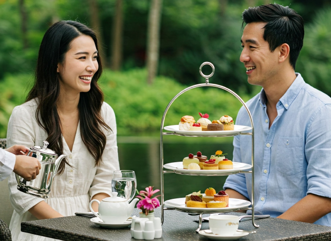 1 X Complimentary lunch, afternoon tea or dinner buffet