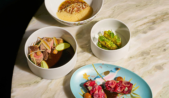 First IGNIV Seasonal Menu of 2025 
